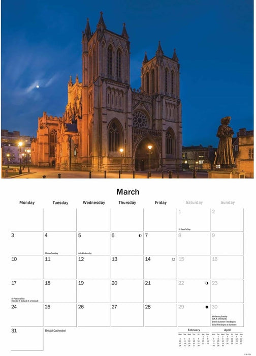 Bristol A5 Calendar 2025