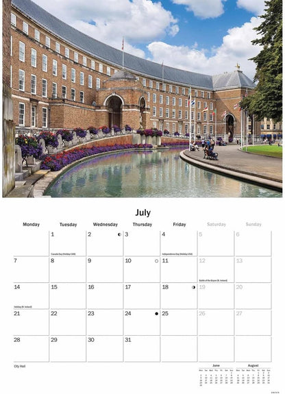 Bristol A5 Calendar 2025