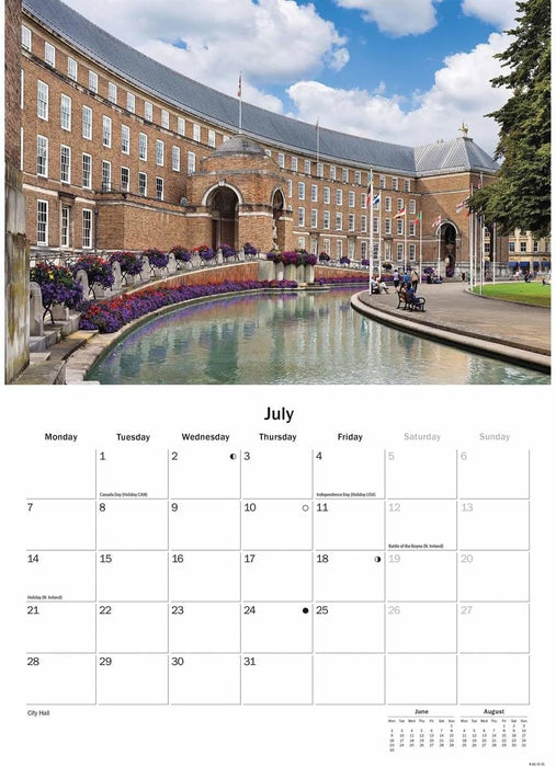 Bristol A5 Calendar 2025