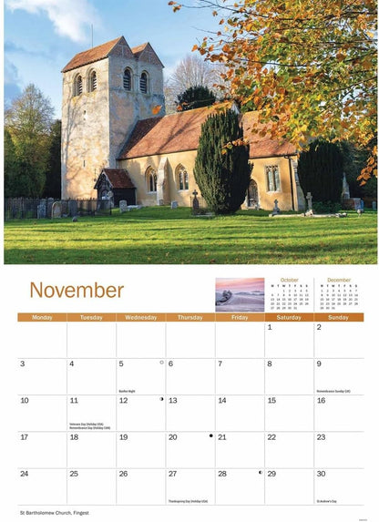Buckinghamshire A4 Calendar 2025 (PFP)