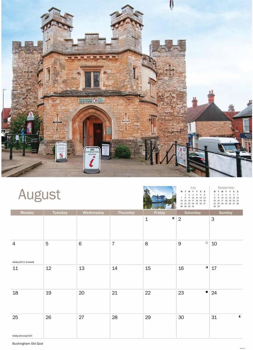 Buckinghamshire A4 Calendar 2025 (PFP)