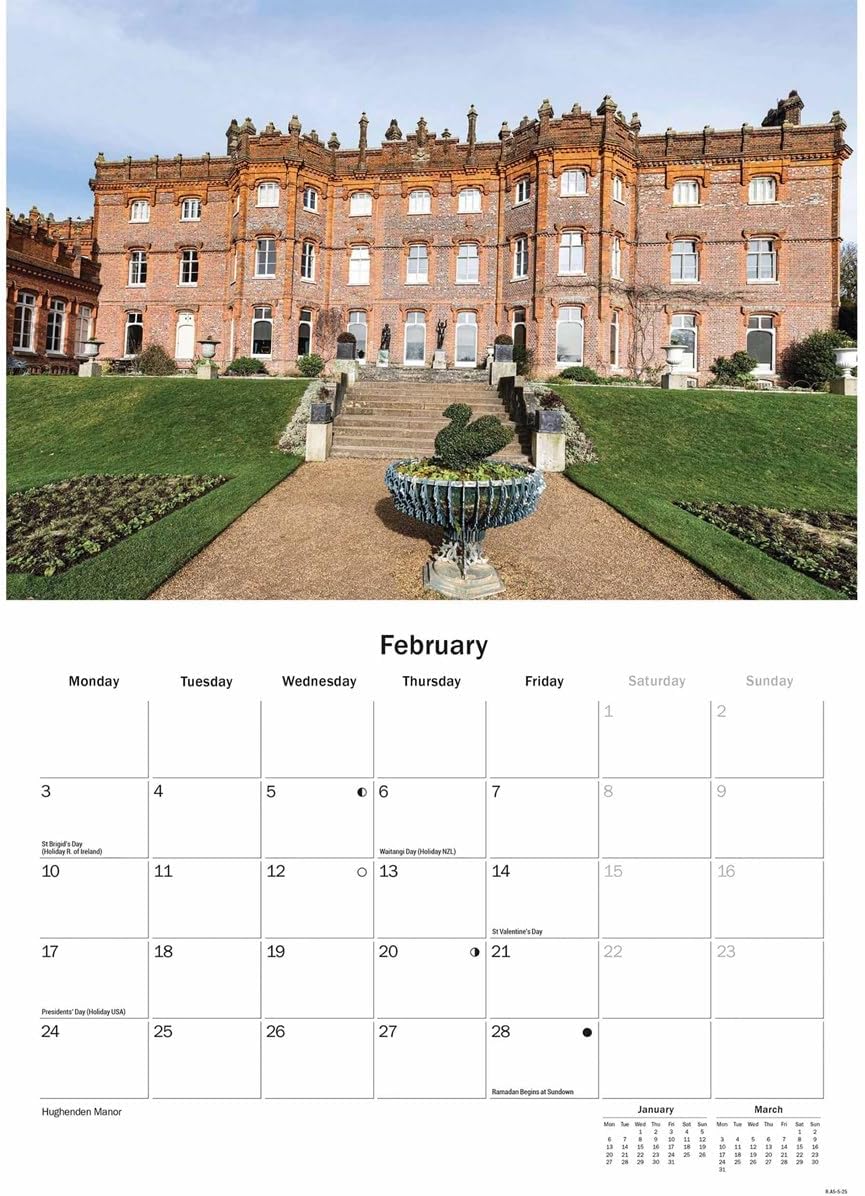 Buckinghamshire A5 Calendar 2025