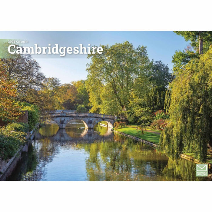 Cambridgeshire A4 Calendar 2025 (PFP)