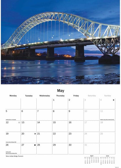 Cheshire A5 Calendar 2025