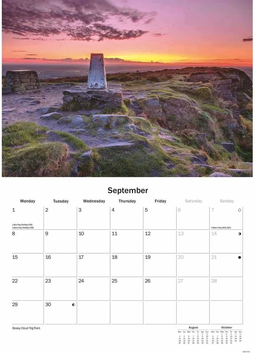 Cheshire A5 Calendar 2025