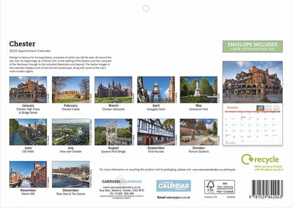 Chester A4 Calendar 2025 (PFP)