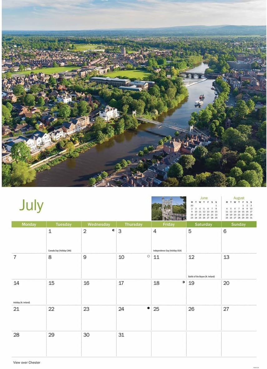 Chester A4 Calendar 2025 (PFP)