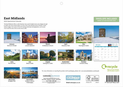 East Midlands A4 Calendar 2025 (PFP)