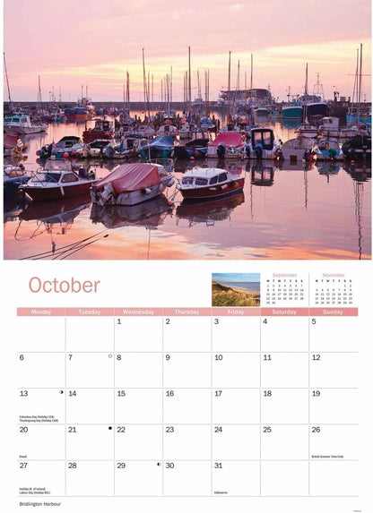 East Yorkshire A4 Calendar 2025 (PFP)