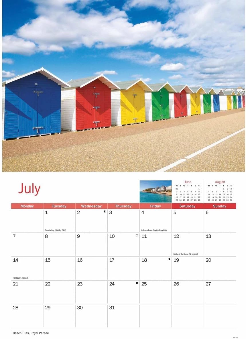 Eastbourne A4 Calendar 2025 (PFP)