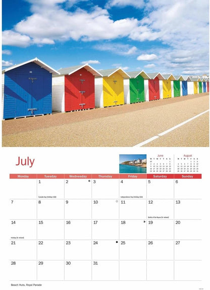Eastbourne A4 Calendar 2025 (PFP)