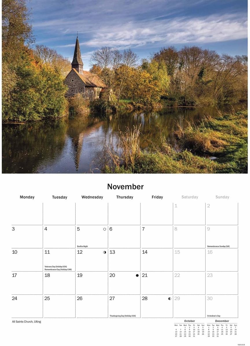 Essex A5 Calendar 2025