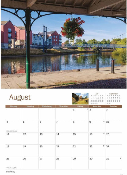 Exeter A4 Calendar 2025 (PFP)