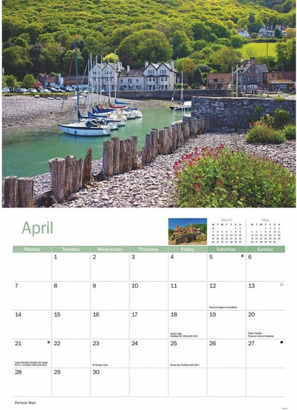 Exmoor A4 Calendar 2025 (PFP)