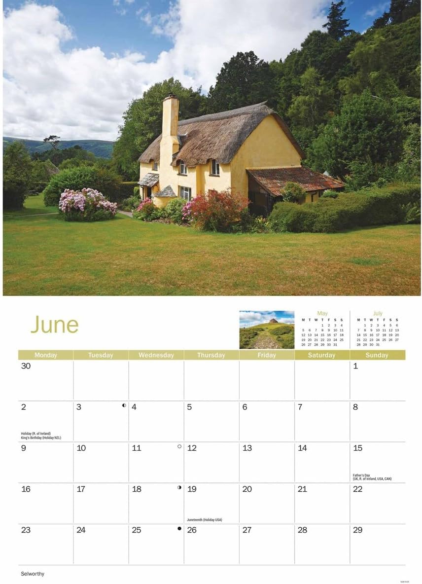 Exmoor A4 Calendar 2025 (PFP)