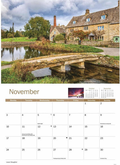 Gloucestershire A4 Calendar 2025 (PFP)