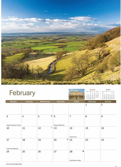 Gloucestershire A4 Calendar 2025 (PFP)