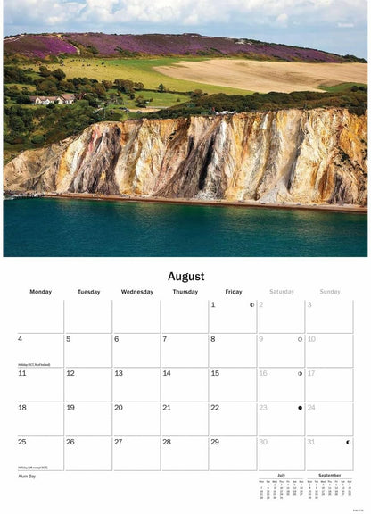 Isle of Wight A5 Calendar 2025