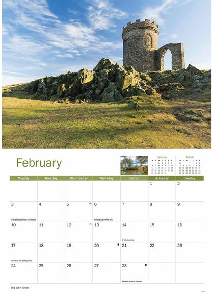 Leicestershire A4 Calendar 2025 (PFP)