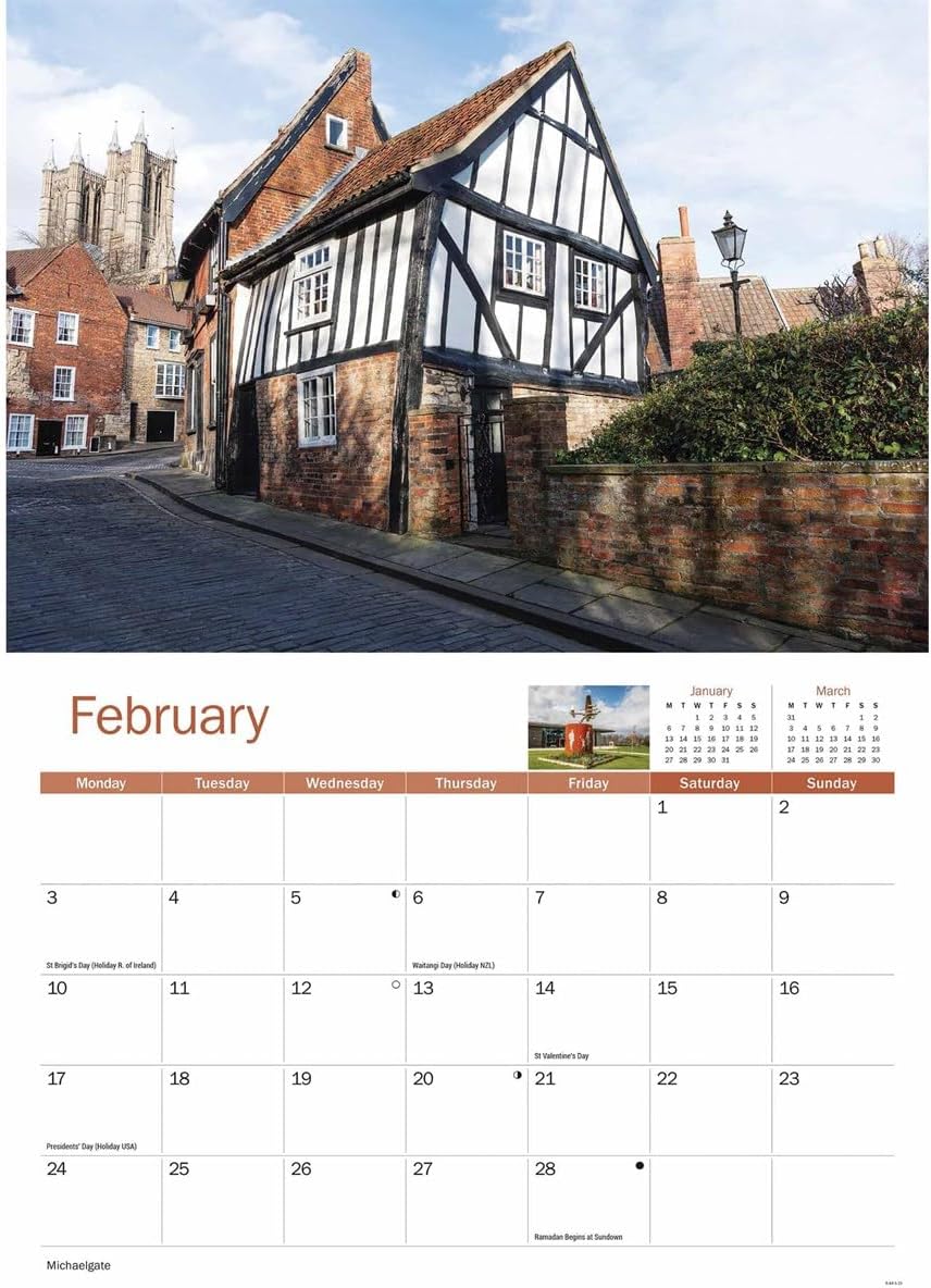 Lincoln A4 Calendar 2025 (PFP)