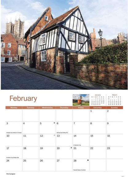 Lincoln A4 Calendar 2025 (PFP)