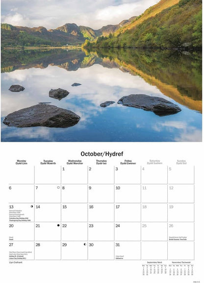 North Wales A5 Calendar 2025