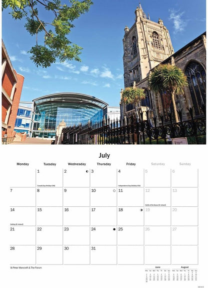 Norwich A5 Calendar 2025