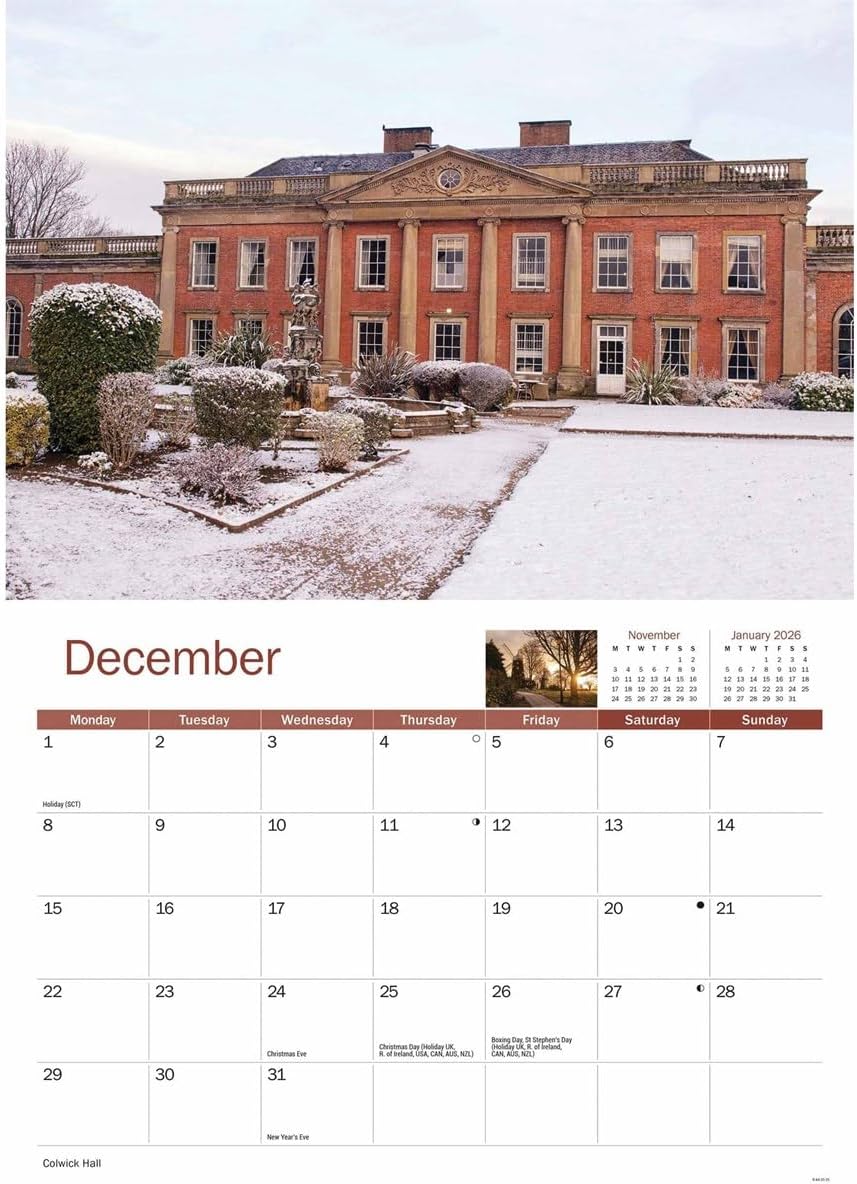 Nottingham A4 Calendar 2025 (PFP)