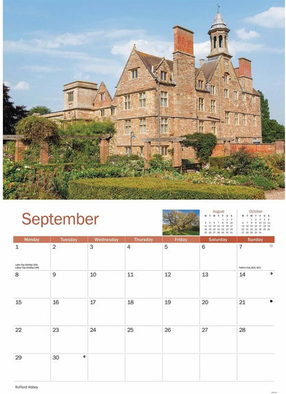 Nottinghamshire A4 Calendar 2025 (PFP)