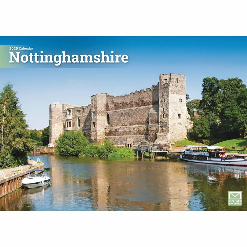 Nottinghamshire A4 Calendar 2025 (PFP)