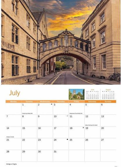 Oxford A4 Calendar 2025 (PFP)