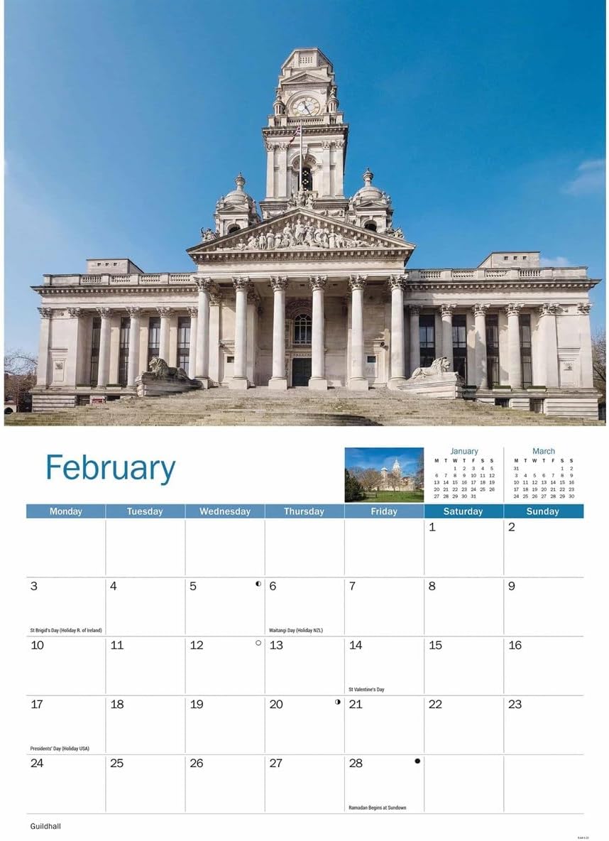 Portsmouth A4 Calendar 2025 (PFP)