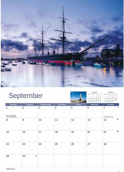 Portsmouth A4 Calendar 2025 (PFP)