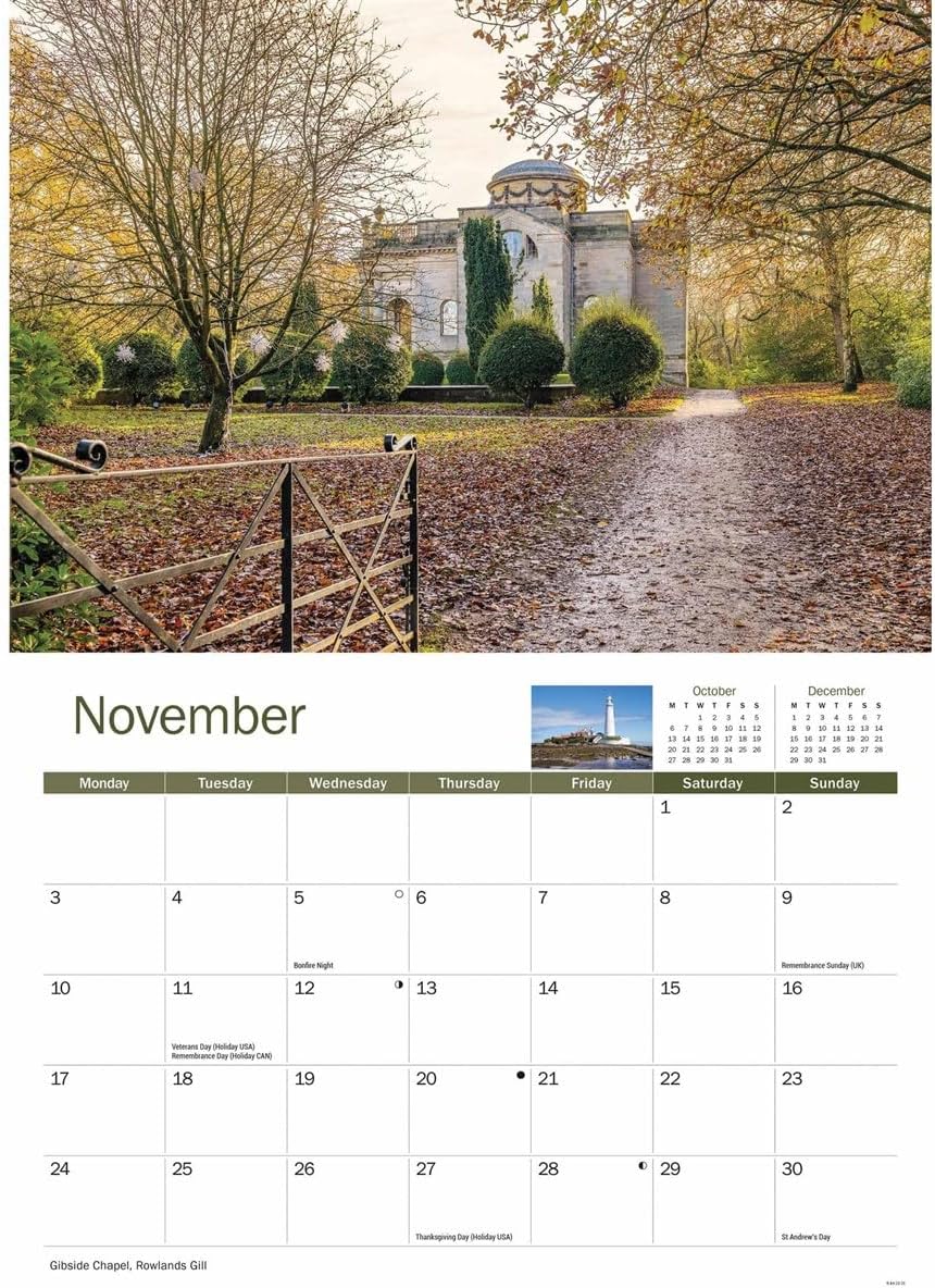 Tyne & Wear A4 Calendar 2025 (PFP)