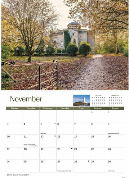 Tyne & Wear A4 Calendar 2025 (PFP)