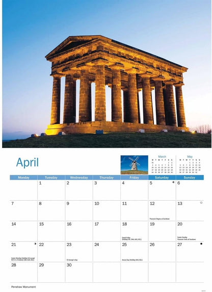 Tyne & Wear A4 Calendar 2025 (PFP)