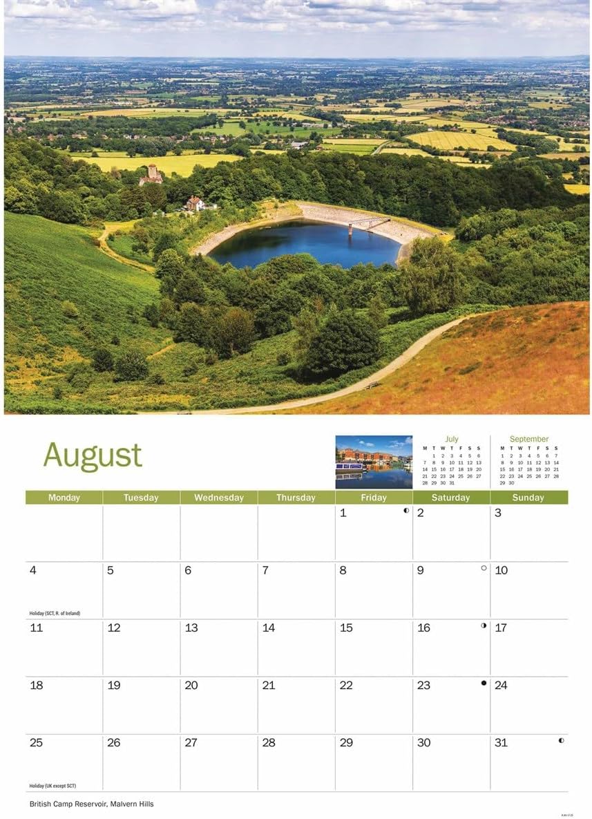 Worcestershire A4 Calendar 2025 (PFP)
