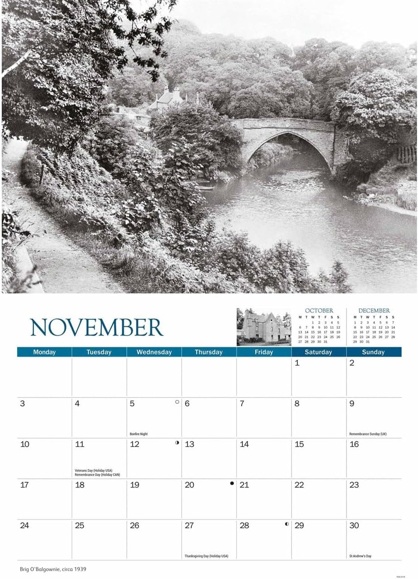 Aberdeen Memories A4 Calendar 2025 (PFP)