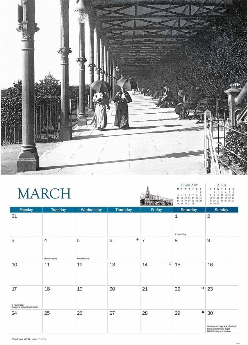 Brighton Memories A4 Calendar 2025 (PFP)
