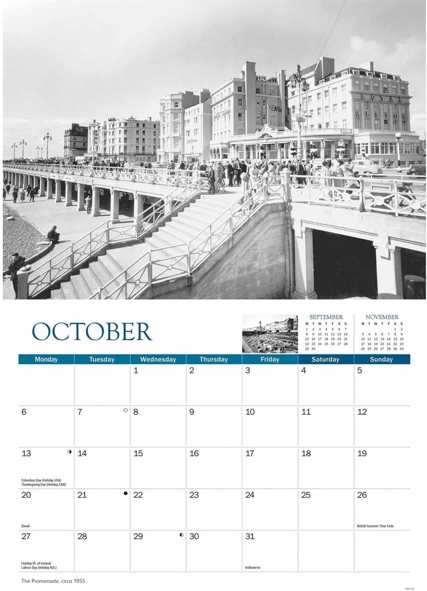Brighton Memories A4 Calendar 2025 (PFP)