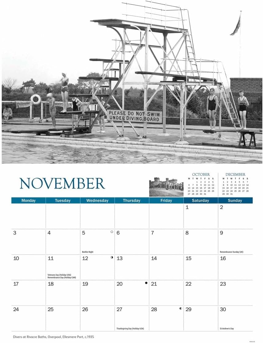 Cheshire Memories A4 Calendar 2025 (PFP)