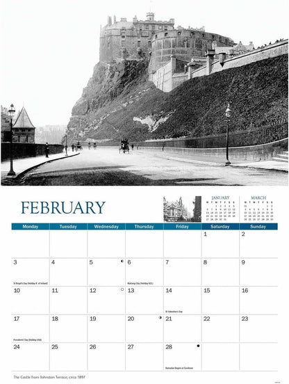 Edinburgh Memories A4 Calendar 2025 (PFP)