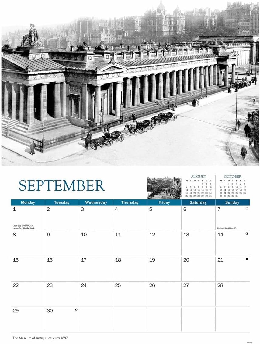 Edinburgh Memories A4 Calendar 2025 (PFP)