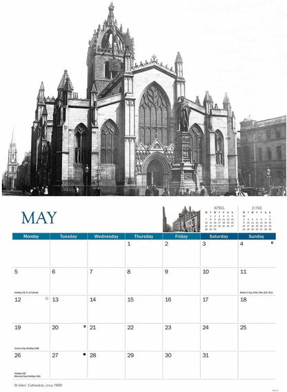 Edinburgh Memories A4 Calendar 2025 (PFP)