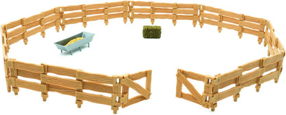 MOJO – Western Ranch Cattle Pen Playset | Hand-Painted Toy Figure | Farm & Horses Collection | True to Life & Highly Detailed | Designed in UK