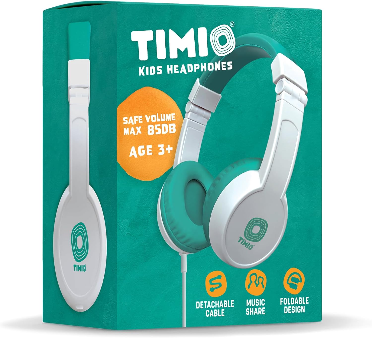 Timio - Foldable Headphones - (Tm-Tmh-01)