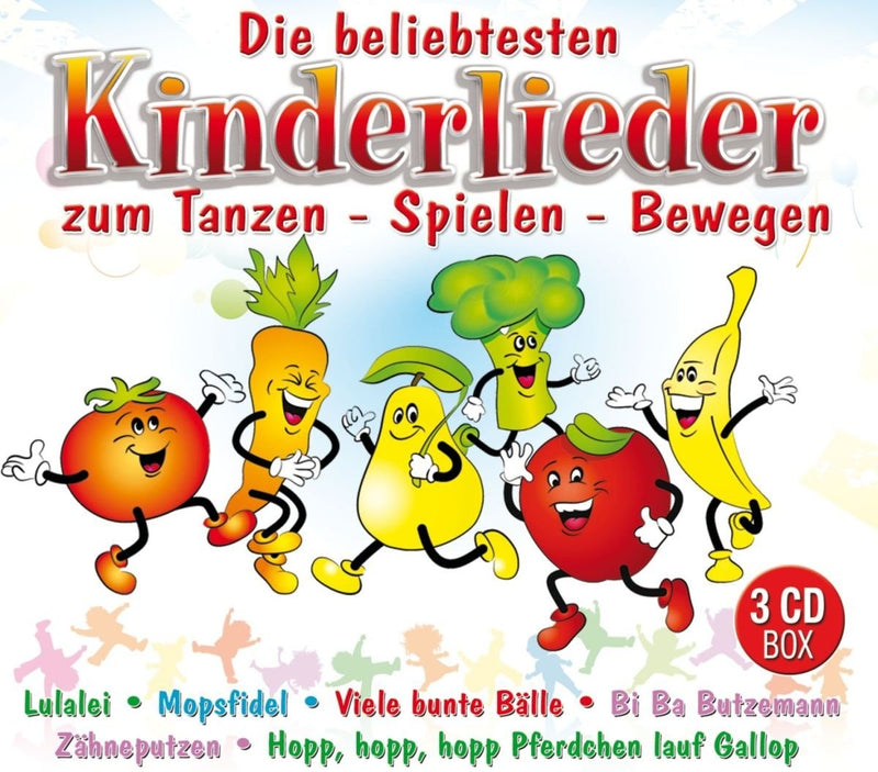 Die beliebtesten Kinderlieder zum Tanzen - Spielen - Bewegen