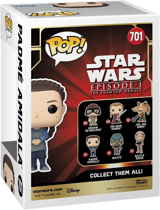 Funko POP! Star Wars: Episode 1 The Phantom Menace Anniversary - Padmé Amidala - Padme - (Tatooine) - Collectable Vinyl Figure - Gift Idea - Official Merchandise - Toys for Kids & Adults