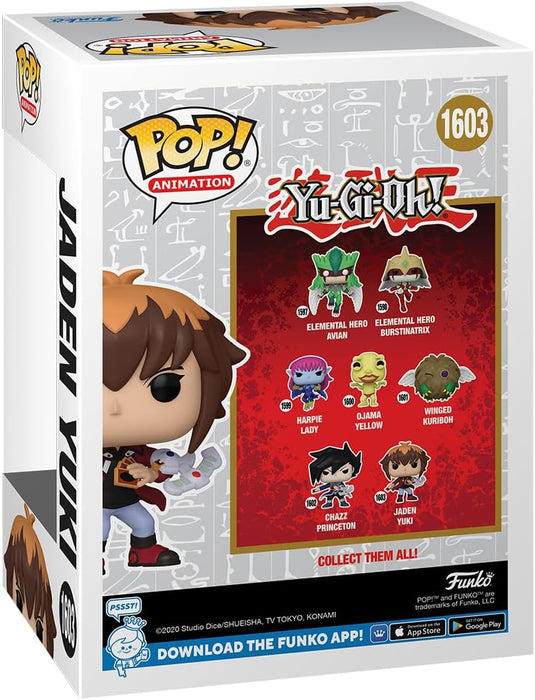 Funko POP! Animation: Yu-Gi-Oh! - Jaden Yuki - Verzamelbaar Vinyl Figuur - Cadeau Idee - Officiële Merchandise -Anime Fans - Model Figuur voor Verzamelaars en Display