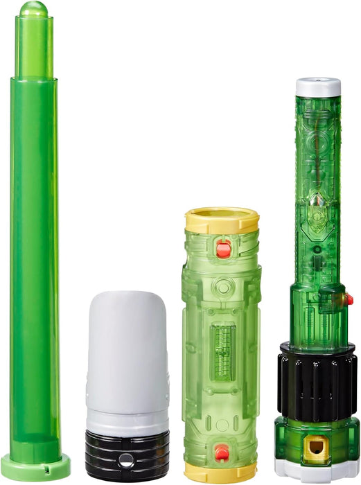 STAR WARS Lightsaber Forge Kyber Core Sabine Wren, Officially Licensed Green Customizable Electronic Lightsaber, Toys for 4 Year Old Boys and Girls